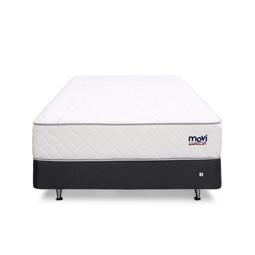 Sommier Movi Panal Color Gris 100x190 cm