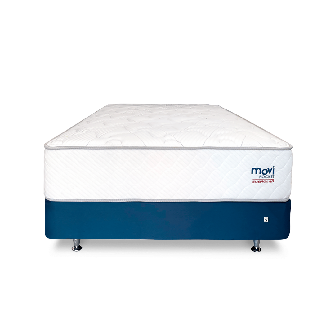 Sommier Movi Cinta Color Azul 100x190 cm