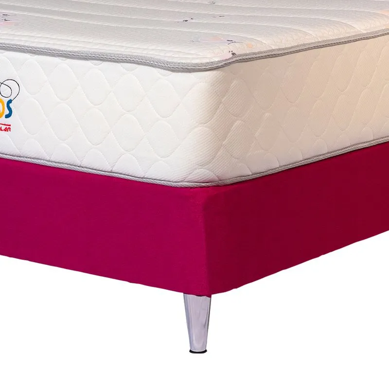 Sommier Kids Rosa 100x190 cm