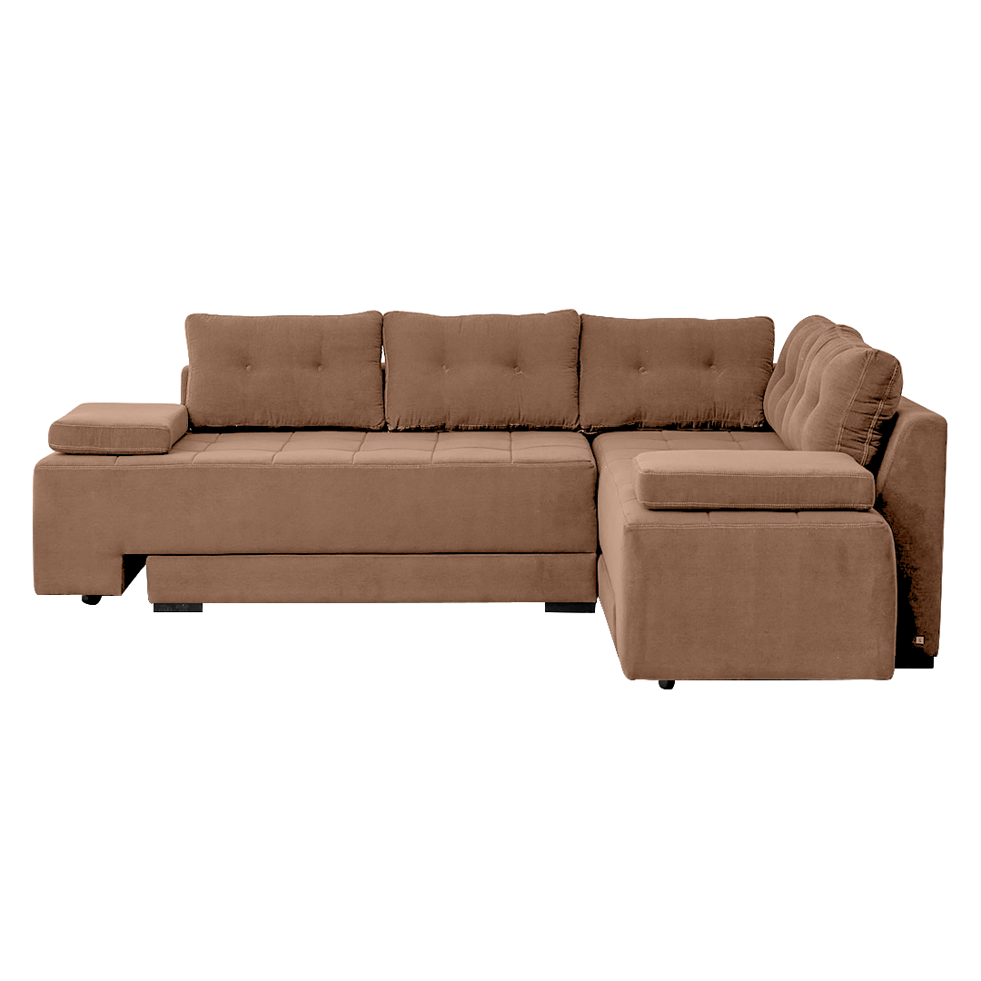 LIVING SOFA CAMA PLEGAR MARRON 232 BOY
