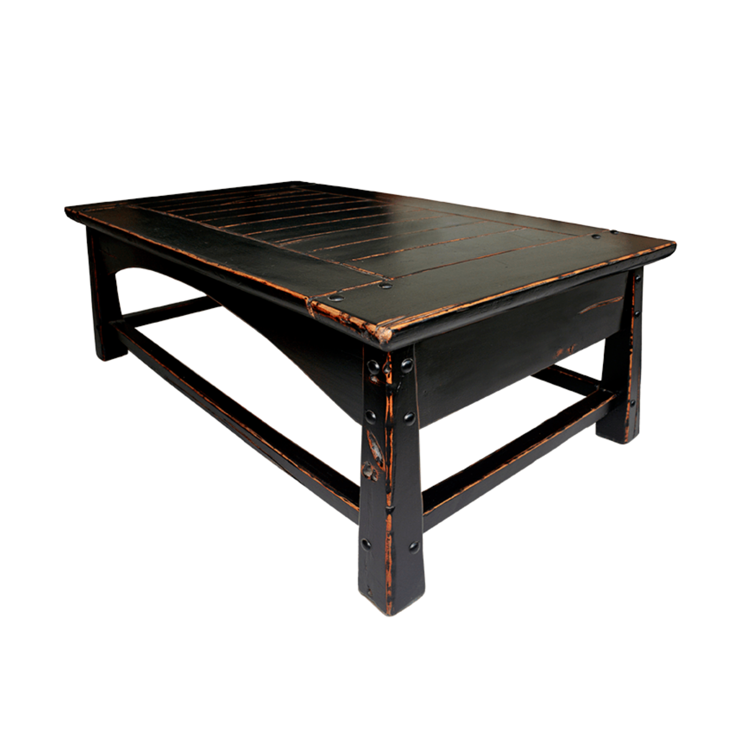MESA CENTRO TUNDRA RECTANGULAR - ANTIQUE NEGRO