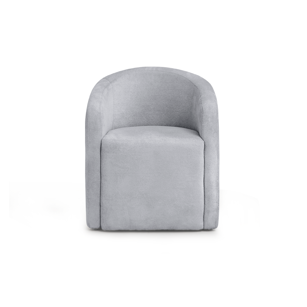 SILLA CONTEMPORANEO GRIS BOUCLE 04