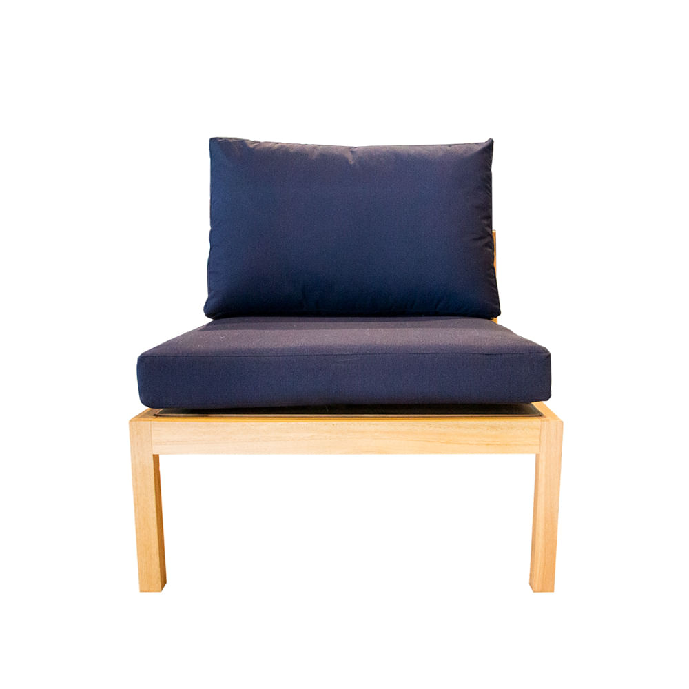 Sillon Para Exterior Aruba Azul Marino
