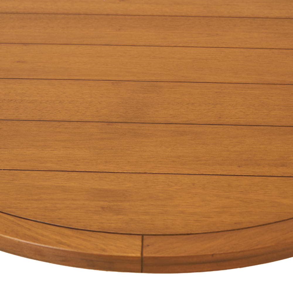 MESA COMEDOR CIRCULAR CLASICO 120 LUSTRE MIEL