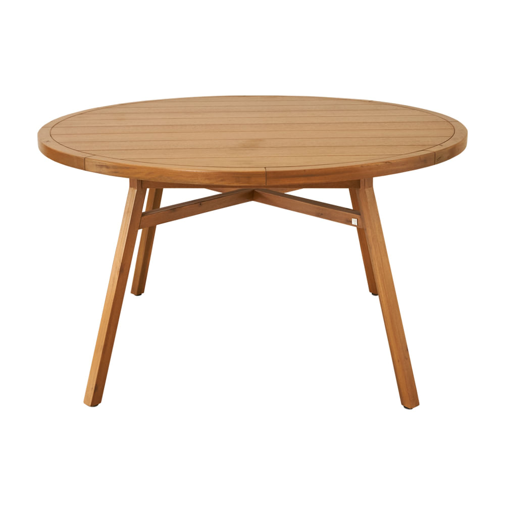 MESA COMEDOR CIRCULAR CLASICO 120 LUSTRE MIEL