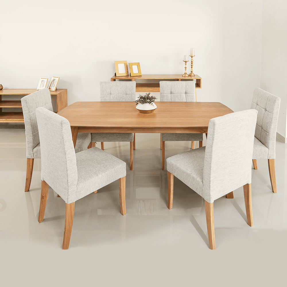 Mesa Comedor Mia  Laqueado Barniz